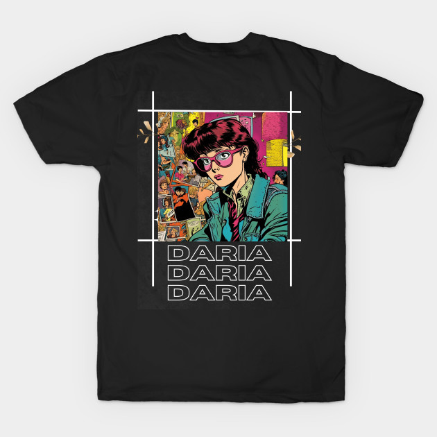 Daria vintage 90s style by Nasromaystro